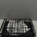 BestPet | Dog Crate | 18" | Black | Foldable Metal Kennel with Single Doors, Secure Slide-Bolt Latches, Leakproof Tray | Portable Dog Cage for Small Breeds | for Travel, Indoor & Outdoor Use