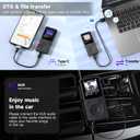64GB MP3 Player with Bluetooth 5.3 Auto Reconnect, MP3 Music Player with Speaker, 1.8" Screen & Physical Buttons, Voice Recorder, FM Radio, 40H Battery Life, No WiFi, Supports 128GB microSD Card