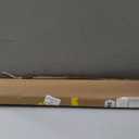 No Tools No Drill Cordless Roman Shades for Indoor Windows 100% Blackout, for Window Size 41" W × 64" H White