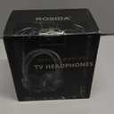 ROSIDA Wireless Headphones for TV, Over-Ear Bluetooth 5.3 TV Headset for Seniors, 196ft Wireless Range Support Optical, AUX, RCA and USB Output, High Volume, Hi-Fi Audio&No Delay, Up to 30 Hours Playtime (Black)