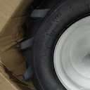 13x5.00-6" Tiller Tire and Wheel (1" Axle Size) | 3-1/8" Centered Hub, Fits 13-5-6 Garden Trailer, Tractor, Tillers, and Lawn Mower Tire Replacement 1 Pack