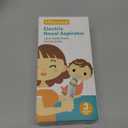 Electric Nasal Aspirator for Baby, Nose Aspirator for Toddlers, Waterproof Baby Nose Sucker, Nose Cleaner with 3 Silicone Tips, Adjustable Suction Level, Music and Light Soothing Function, Green