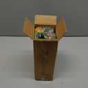 2 Pcs Artificial Flowers Garland for Outdoors Orange Faux Gardenia Garland 12Ft Silk Rose Hanging Vines Floral for Wedding Arch Party Wall Garden Ceremony Backdrop Fence Spring Decor