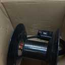 MEKOH Pressure Washer Hose Reel 50ftx3/ 8” / 65ftx1/ 4”, 4000PSI Heavy Duty Power Washer Hose Reel with M22-14 Fitting, Hand Crank Metal Reel with Wall/ Trailer/ Van Mount, Manual Hose Reel for Water