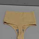Tummy Control Thong Shapewear for Women Seamless Shaping Thong Underwear High Waist Body Shaper, Size S.