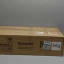 SpaceAid Toy Storage Organizer with 6 Shelves and 12 Bins, Bookshelf/Bookcase, Kids Bin Shelf, Toys Box for Playroom Organization for Bedroom & Room Decor, White, 52.3" W