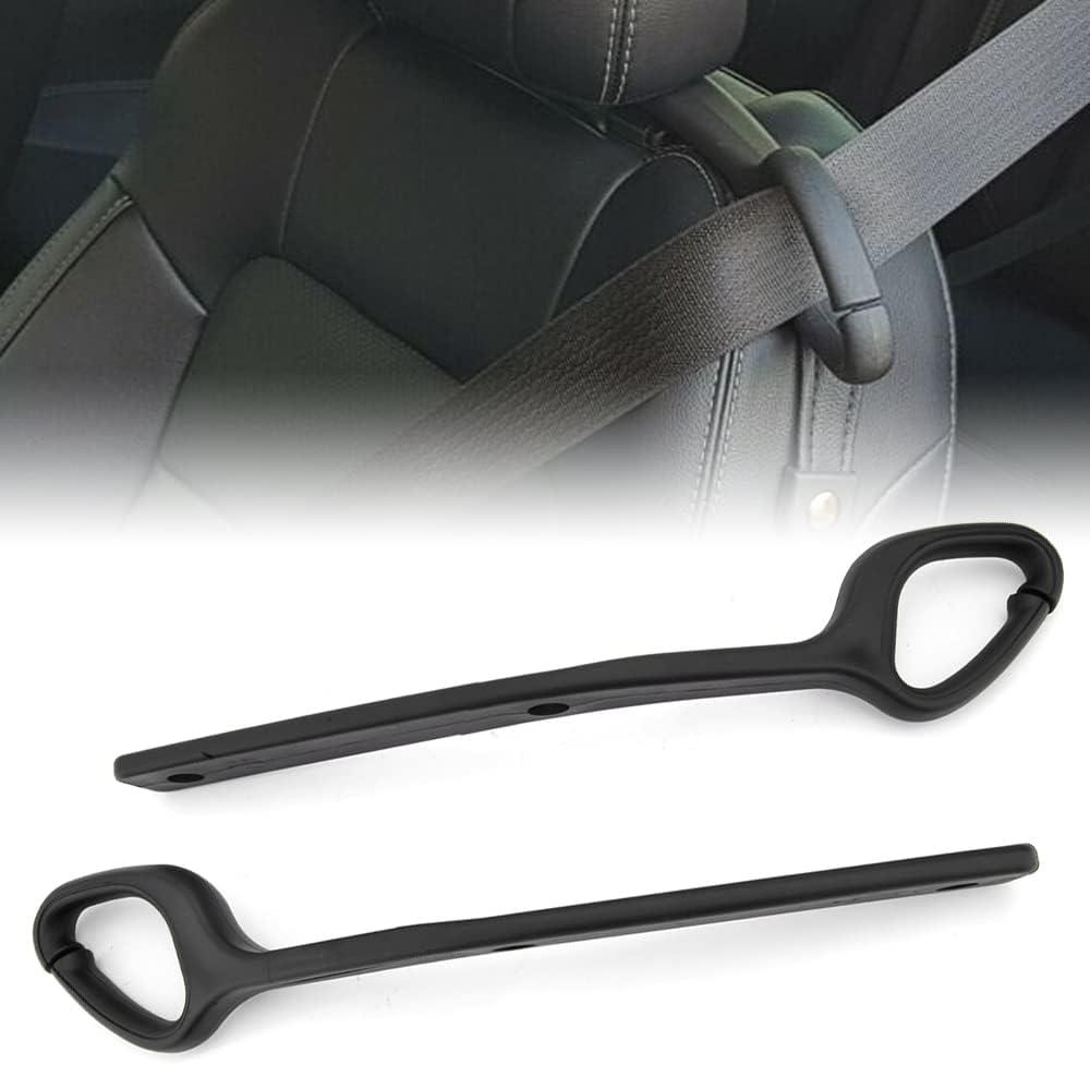 Pair Seat Belt Extension Guide Holder Compatible with 2014-2021 Ford Mustang EcoBoost GT Safety Accessories