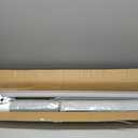 Panel Track Blinds, Vertical Blinds for Sliding Glass Doors, Extendable Track from 45 3/4" to 82 5/8" W, Cuttable Panel Curtains up to 96 inches high, Grey Light Filtering