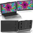 Laptop Screen Extender Monitor Portable. Dual 12" Monitor for Laptop