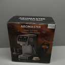 Aromaster Espresso Machine, Easy to Use Compact Espresso Maker Stainless Steel Coffee Machine for Home & Office