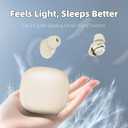 Sleep Earbuds Bluetooth 5.4 in Ear Buds for Sleeping, Mini Sleep Headphones for Side Sleepers with Dual Sleep Modes, Sleep Timer, 48H Wireless Earbuds for Sleeping, Comfortable Fit, App Customization