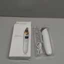 2026 Pore Vacuum, USB Rechargeable Blackhead Remover Vacuum,3 Levels Adjustable Pore Vacuum Blackhead Remover, with 5 Suction Power,6 Probes,Face Vacuum Pore Cleanser for Women & Men-White