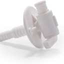 Camco RV Water Tank Drain Valve | Features a Durable Plastic Construction, Comes with a Flange, and is Used with 3/4-Inch or 1/2-Inch Vinyl Tubing (22223) (One Size)