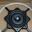 Yoogu Heavy Duty 22 Recliner Chair Sofa Furniture Ring Swivel Base Replacement with 10 Inch Plate (22 inch)