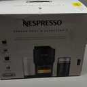 Nespresso Vertuo Pop+ Coffee and Espresso Machine by De'Longhi with Aeroccino Milk Frother, Liquorice Black