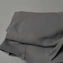 NICETOWN Silver Grey Thermal Insulated Grommet Blackout Curtains, Kids Window Drape Panel for Nursery, Privacy Short Curtains (2 Panels, W42 x L63 -Inch) (42"W x 63"L (Pack of 2))