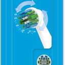 Amazon Basics Electric Toothbrush Replacement Heads, Action Clean, Compatible with Most Oral-B Brushes, White, 5 Count (Previously Solimo)