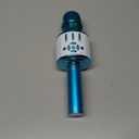 Amazmic Kids Karaoke Microphone Machine Toys for Girls Bluetooth Microphone with LED Light, Christmas Birthday Gift for Girls Boys 3 4 5 6 7 8 9 10 11 12 Year Old Kids Toys(Blue)