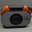 ETENWOLF VORTEX S6 Tire Inflator Portable Air Compressor for Heavy-duty Vehicle, Cordless Air Pump for Car & Inflatables with 19200 mAh Battery, 100% Duty Cycle & Dual Cylinder Bike Pump, Vivid Orange