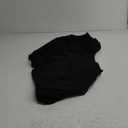 JISEN Cocktail Spandex Fitted Stretchable Elastic Tablecloth 24x43 Inch Black