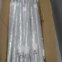 36 Pcs Wedding Favors for Guest Umbrella Gifts Bulk 52 Inch Large Dome Rain Windproof Stick Umbrellas with Thank You Tags and Rope Guest Souvenirs for Wedding Party Bridal Favors (White)