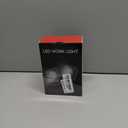 2PCS Cordless LED Work Light Compatible with Milwaukee 18v Battery,112W 11200 Lumens Battery Powered LED Flood Light Only, with USB & Type-C Charging for Emergency, Workshop, Outdoor