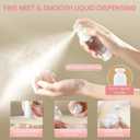 Travel Bottles Kits 7 Pcs , TSA Approved Leak Proof Toiletry Container Set, Graduated Vaccumn atomizer and Lotion Bottle, Squeeze Bottle, Transparent Cream Jar, for Shampoo Lotion Cream Cosmetic