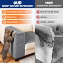 Cat Scratcher Couch Protector - Couch Corner & Armrest Protectors for Cats, Furniture Sofa Protector from Cat Claws Scratch