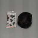 Felendy Ponytail Extension Claw 18" 20" Curly Wavy Straight Clip in Hairpiece One Piece A Jaw Long Pony Tails for Women Dark Brown Mix White