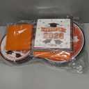 Orange Graduation Plates and Napkins Class of 2026 Grad Congrats Party Supplies Disposable Paper Plates Napkins for 2026 Graduation Party Decorations, Serve 50