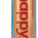 happy coffee salted caramel cold brew, 11 oz. cans, 12 pack, notes of brown sugar & brilliance, 100% arabica beans, no artificial flavors or artificial sweeteners