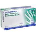 Adenna GLD265 Gold 6 mil Powder-Free Latex Gloves, Medical Grade, White, Medium, Box of 100