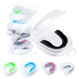5 Pack Kids Youth Mouth Guard for Sports, Boys Girls Mouth Guard with Case, Child Teen Sports Mouthguard for Football Lacrosse Basketball Boxing Soccer Taekwondo MMA Karate (Medium (7-14 Year old))