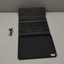 TopPerfekt for Bluetooth Keyboard iPad 10th Gen 10.9 inch (2022) case iPad (A16) 11th/ 10th Gen Case 11'' (2025) with 7-Color Backlights, Pencil Holder, Detachable, Rechargeable-noteLeopard BlackGrey