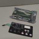 42002-0007S Control Board Kit Compatible with Pentair MasterTemp 125/200/250/300/400 and Sta-Rite Max-E-Therm Pool & SPA Electrical System, with 472610Z Switch Membrane Pad