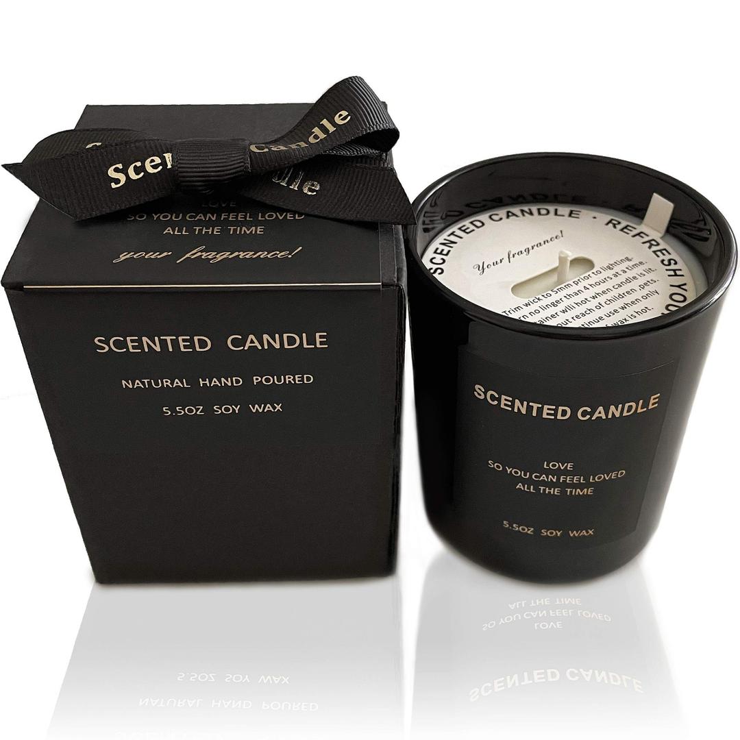 SET OF 2, Candle Aromatherapy-Balance+Relax+Harmony-Home & Bedroom. Gift Women and Men