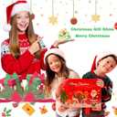 Christmas Slime Kit - 24 Pack Slime Party Favors for Kids, Christmas Stocking Stuffers,Soft, Non-Sticky, DIY Surprise Slime for Girls & Boys