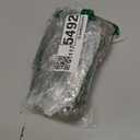 jinchan Boho Kitchen Curtains Linen Tier Curtains 24 Inches Bohemian Cafe Small Drapes Gray Striped Mudcloth Farmhouse for Bathroom RV Camper Light Filtering Rod Pocket 2 Panels Sage Green