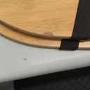 Thyle 2 Pcs Wood Curved Lap Desk - 30.5'' x 12.5'' Lap Table with Handles,Wooden Board Curved Keyboard Tray for Laptop Computer & Mouse