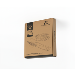 CoquusAid Steak Knives, Set of 6, Stainless Steel