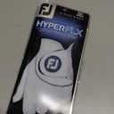 FootJoy Men's HyperFLX Prior Generation Golf Gloves (Cadet Medium, White)