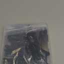 70 Pieces Metal Curtain Hooks Slip on Drapery Hook Shower Curtains Hooks Stainless Steel Drapery Pins and Hook for Window Door Curtain and Bathroom (Black)