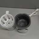 LAREX Bottle Warmer, Fast Baby Bottle Warmer for Breastmilk and Formula, with Timer and Accurate Temp Control, 8 in 1 Baby Milk Warmer BPA Free with Digital Display, Bottle Warmers for All Bottles (White+Grey)