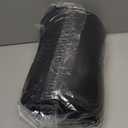 Aukee Car Headrest Pillow Memory Foam Car Neck Pillow with Adjustable Strap Soft Leather Headrest for Driving Home Office Black (1PC)