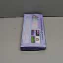 Clear Bag for Stadium Events 12612 Clear Tote Bag for Concert,Sport,Festival (Black)