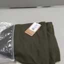 KICZOY Women Flowy Pants Drawstring Waist Wide Leg Palazzo Beach Pants Loose Fit with Pockets (Olive Green, Size 34W)