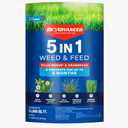 BioAdvanced 5 In 1 Weed and Feed Granules - Kills Lawn Weeds & Crabgrass - Feeds, Greens & Strengthens Lawn - Treats Up to 10,000 Square Feet - 24 lb Bag