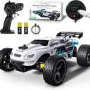 Tecnock RC Cars Remote Control Car for Kids, 1:18 Scale 20 KM/H 2WD Offroad Buggy, 2.4GHz RC Racing Car with USB-C Easy Charging & 50 Mins Playtime, Toys Gifts for Boys & Girls