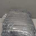 LiveGo Fuzzy Couch Covers for Pets, Couch Protector for Dogs Garden Chic Cotton Protective Couch Cover, Pet Mat Bed Couch Cover (Dark Gray, 70x180 cm/27.6x70.9 in)