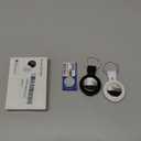 2025 [Apple MFi Certified] Pair with Apple Find My (iOS Only) Tracker Tags-2 Pack Bluetooth Smart Tracker Tag Key Finder Item Locator Waterproof Finder Worldwide Tracking for Key Wallet Bags Dog